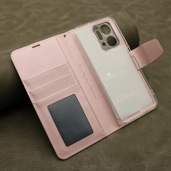 Futrola BI FOLD HANMAN II za Honor X7a svetlo roze - Image 4