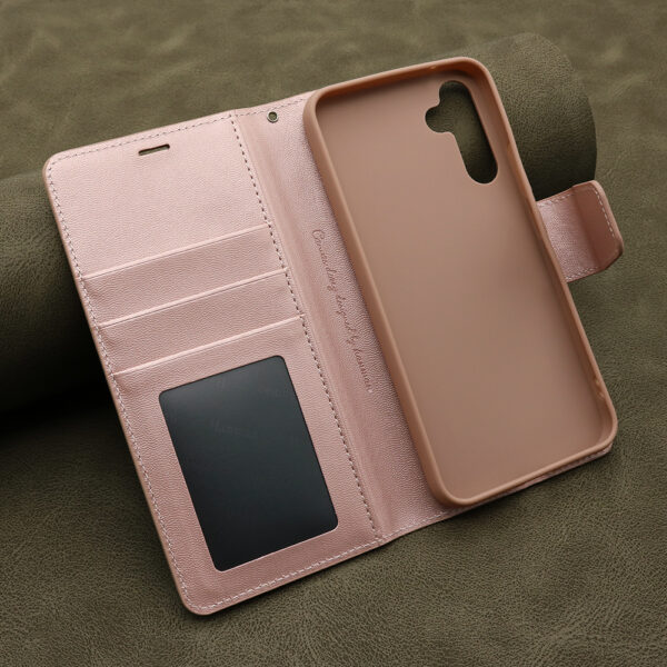 Futrola BI FOLD HANMAN II za Samsung Galaxy A34 svetlo roze - Image 4