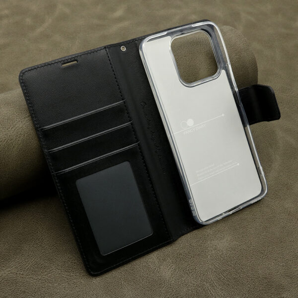 Futrola BI FOLD HANMAN II za Honor X8a crna - Image 4