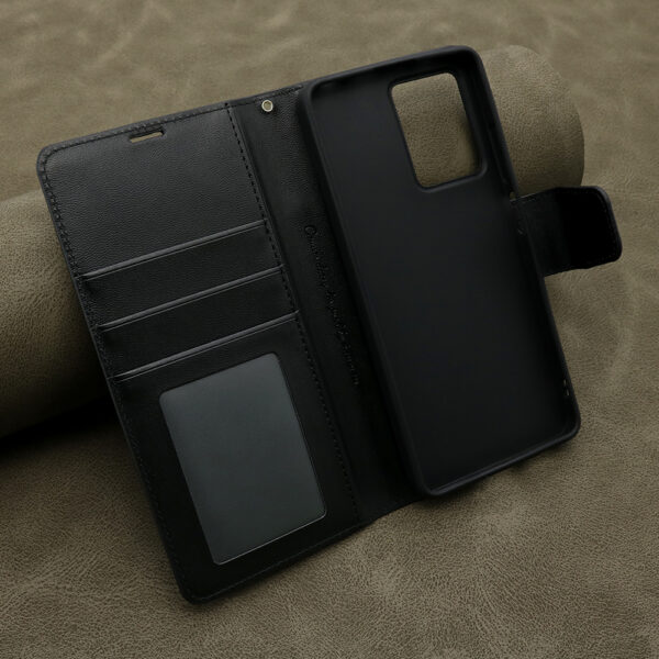 Futrola BI FOLD HANMAN II za Xiaomi Redmi Note 12 Pro 5G crna - Image 4