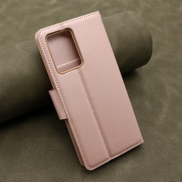 Futrola BI FOLD HANMAN II za Xiaomi Redmi Note 12 Pro 5G svetlo roze - Image 3
