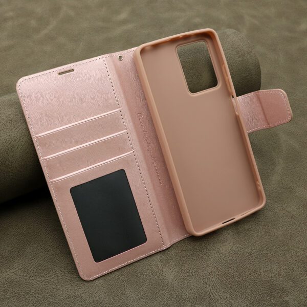 Futrola BI FOLD HANMAN II za Xiaomi Redmi Note 12 Pro 5G svetlo roze - Image 4