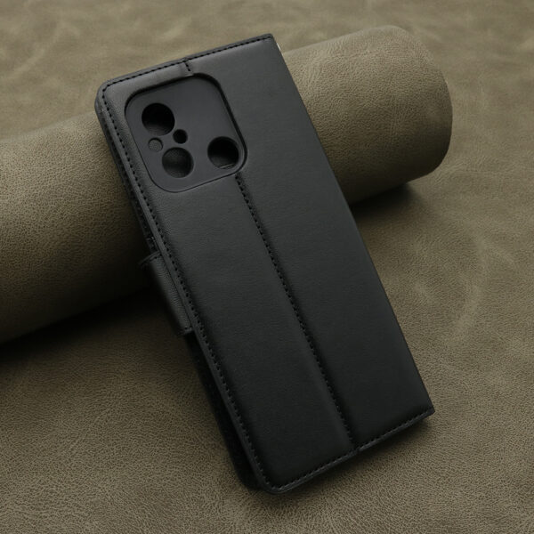 Futrola BI FOLD HANMAN II za Xiaomi Redmi 12C crna - Image 3