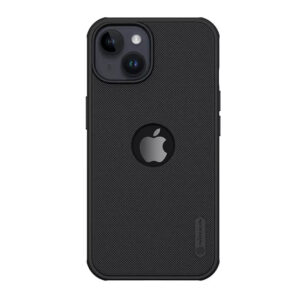 Futrola Nillkin Super Frost Pro za iPhone 15 (6.1) crna (logo cut)