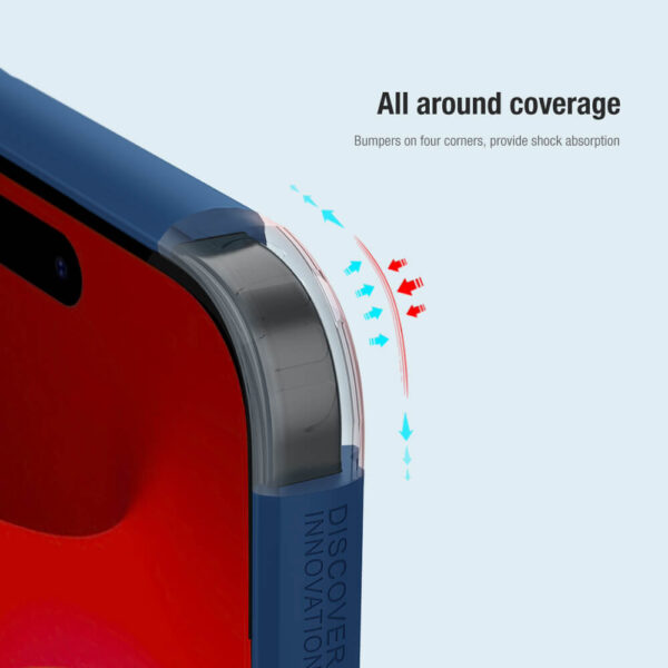 Futrola Nillkin Super Frost Pro za iPhone 15 (6.1) plava - Image 6