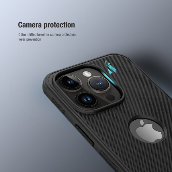 Futrola Nillkin Super Frost Pro za iPhone 15 Pro (6.1) plava (logo cut) - Image 6