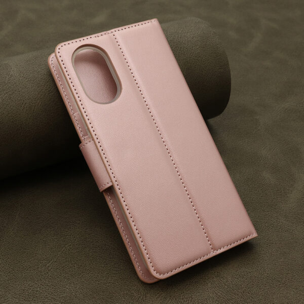 Futrola BI FOLD HANMAN II za OPPO A38 svetlo roze - Image 3