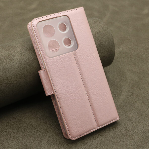 Futrola BI FOLD HANMAN II za Xiaomi Redmi Note 13 Pro 5G svetlo roze - Image 3