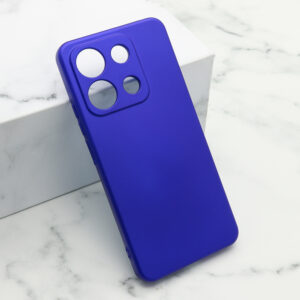 Futrola Soft Silicone za Xiaomi Redmi Note 13 5G plava