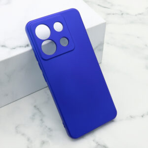 Futrola Soft Silicone za Xiaomi Redmi Note 13 Pro 5G plava
