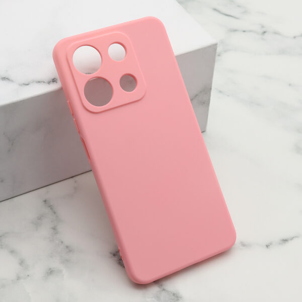 Futrola Soft Silicone za Xiaomi Redmi Note 13 5G roze