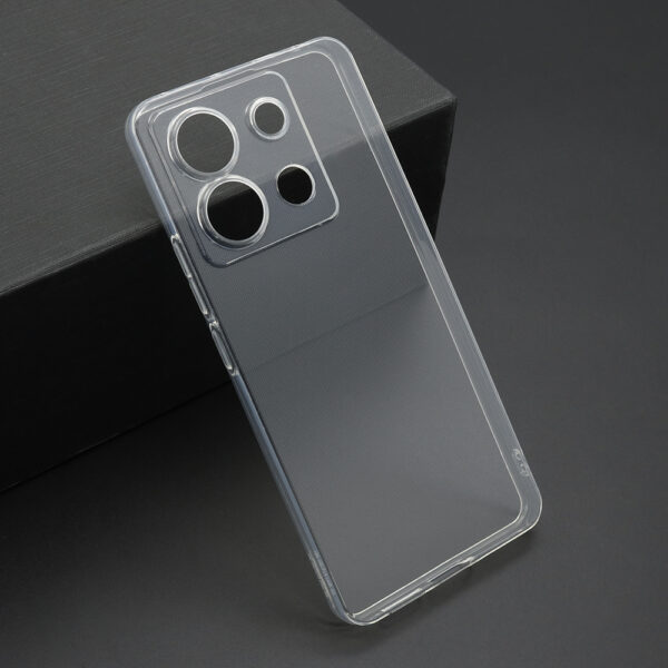 Futrola ULTRA TANKI PROTECT silikon za Xiaomi Redmi Note 13 Pro 5G providna (bela)