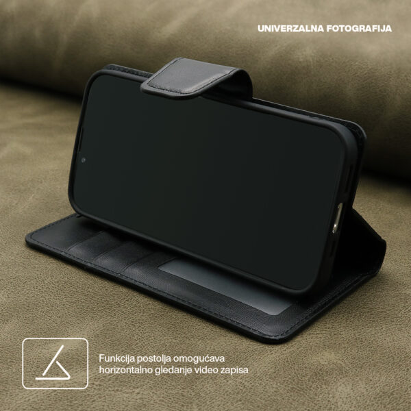 Futrola BI FOLD HANMAN II za Honor Magic 6 lite/X9b/X50 crna - Image 5