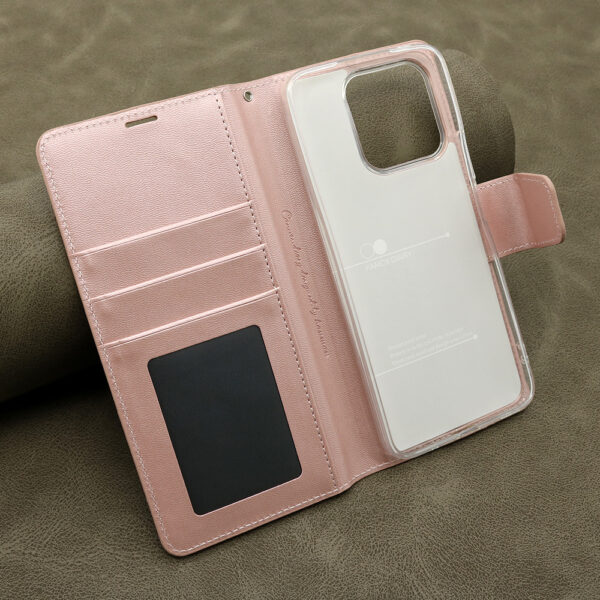 Futrola BI FOLD HANMAN II za Honor X8b svetlo roze - Image 4