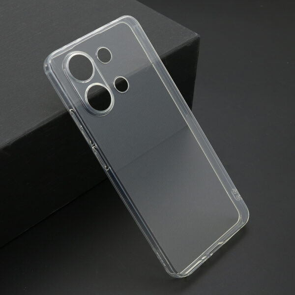 Futrola ULTRA TANKI PROTECT silikon za Xiaomi Redmi Note 13 4G providna (bela)