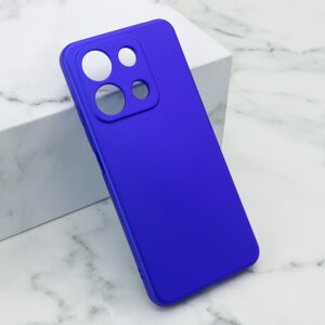 Futrola Soft Silicone za Xiaomi Redmi Note 13 4G plava