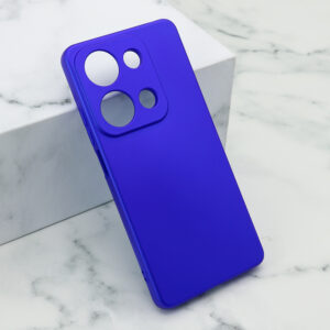 Futrola Soft Silicone za Xiaomi Redmi Note 13 Pro 4G plava