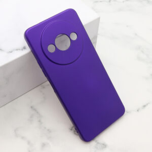Futrola Soft Silicone za Xiaomi Redmi A3 ljubicasta