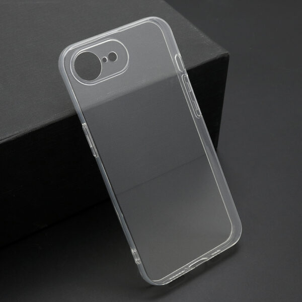 Futrola ULTRA TANKI PROTECT silikon za iPhone SE4 providna (bela)