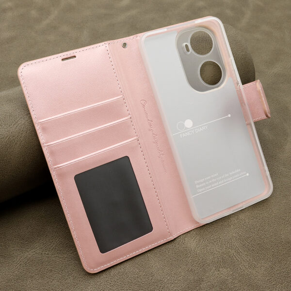 Futrola BI FOLD HANMAN II za Huawei Nova 12 SE svetlo roze - Image 4