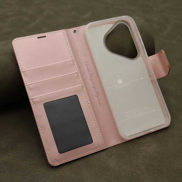 Futrola BI FOLD HANMAN II za Huawei Pura 70 Pro/70 Pro Plus svetlo roze - Image 4