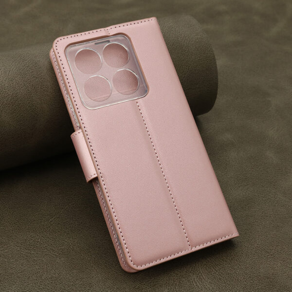 Futrola BI FOLD HANMAN II za Xiaomi 14T Pro svetlo roze - Image 3