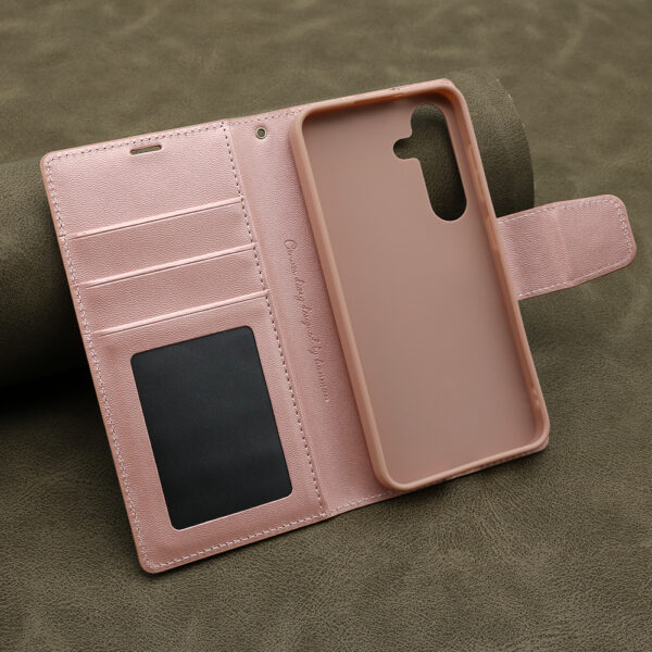 Futrola BI FOLD HANMAN II za Samsung S931B Galaxy S25 5G svetlo roze - Image 4