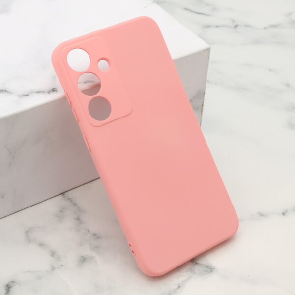 Futrola Soft Silicone za Samsung S936B Galaxy S25 Plus 5G roze