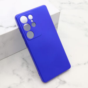 Futrola Soft Silicone za Samsung S938B Galaxy S25 Ultra 5G plava