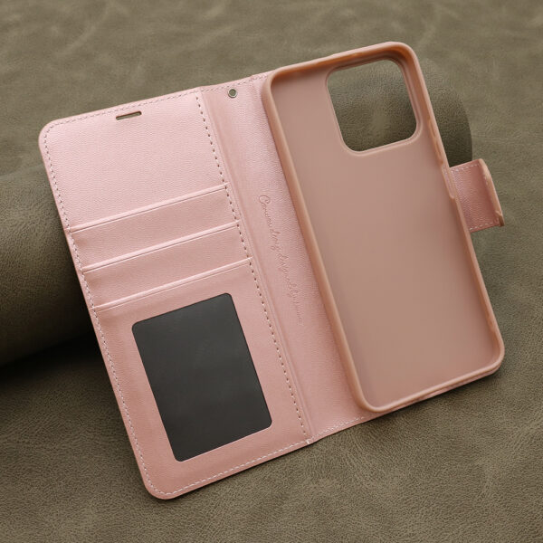 Futrola BI FOLD HANMAN II za Honor X7c/Honor 200 Smart svetlo roze - Image 4