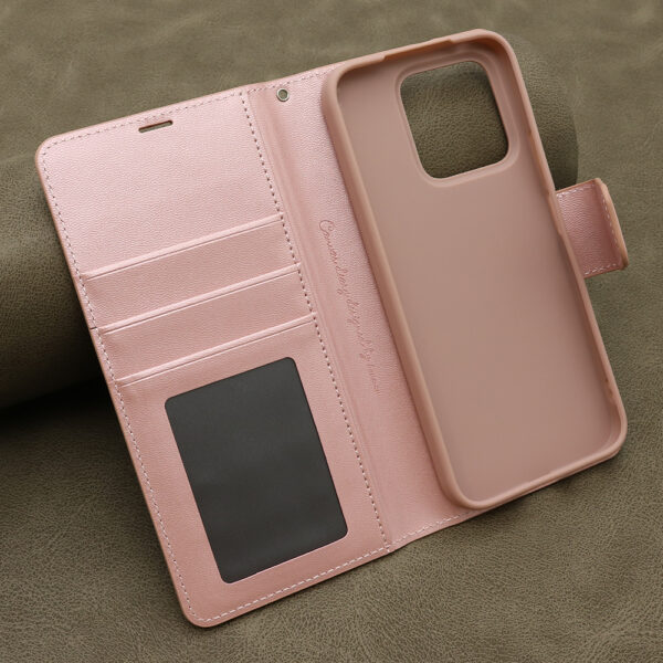 Futrola BI FOLD HANMAN II za Honor X8c svetlo roze - Image 4
