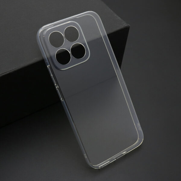 Futrola ULTRA TANKI PROTECT silikon za Honor X8c providna (bela)