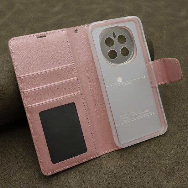 Futrola BI FOLD HANMAN II za Honor Magic 7 svetlo roze - Image 4