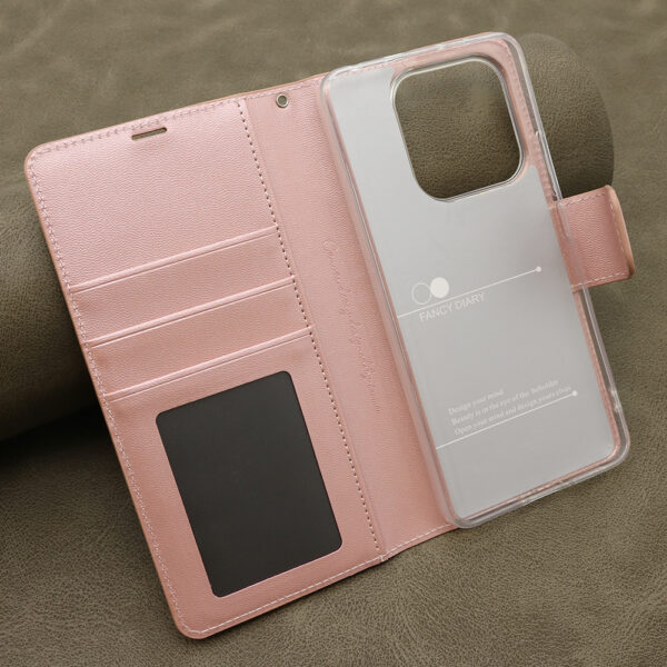 Futrola BI FOLD HANMAN II za Xiaomi Redmi Note 14 4G svetlo roze - Image 4