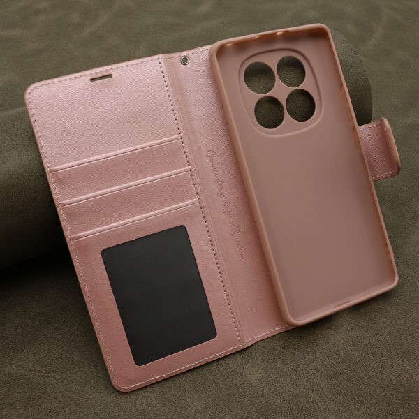 Futrola BI FOLD HANMAN II za Xiaomi Redmi Note 14 Pro 4G svetlo roze - Image 4