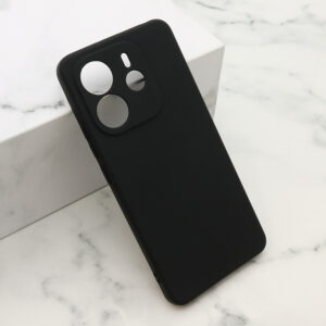 Futrola Soft Silicone za Xiaomi Redmi Note 14 4G crna