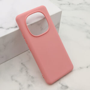 Futrola Soft Silicone za Xiaomi Redmi Note 14 Pro 4G roze