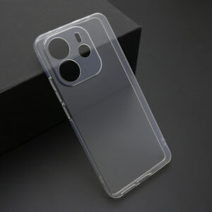 Futrola ULTRA TANKI PROTECT silikon za Xiaomi Redmi Note 14 4G providna (bela)