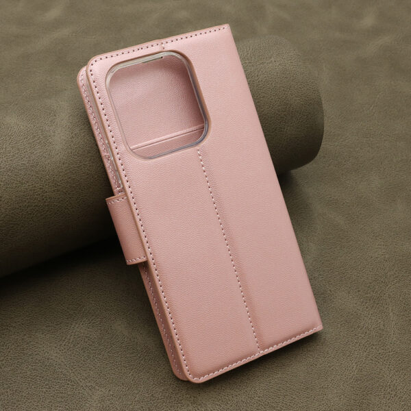 Futrola BI FOLD HANMAN II za Xiaomi Redmi Note 14 4G (Global) svetlo roze - Image 3