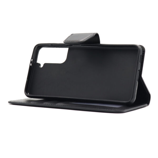 Futrola BI FOLD HANMAN II za Samsung G991B Galaxy S21 crna - Image 2