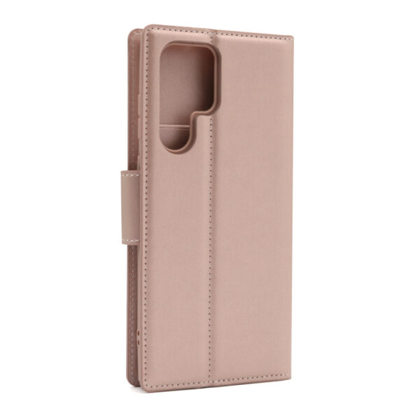 Futrola BI FOLD HANMAN II za Samsung S908B Galaxy S22 Ultra 5G svetlo roze - Image 3