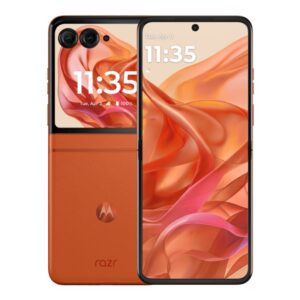 MOTOROLA RAZR 50 8/256GB NARANDŽASTA (BEZ PUNJAČA) + PUNJAČ + SILIKON