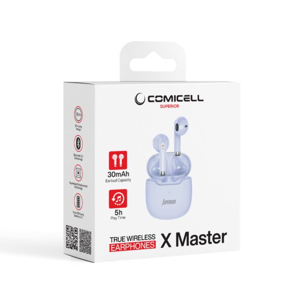 Slusalice bluetooth Comicell Superior X Master ljubicaste - Image 2