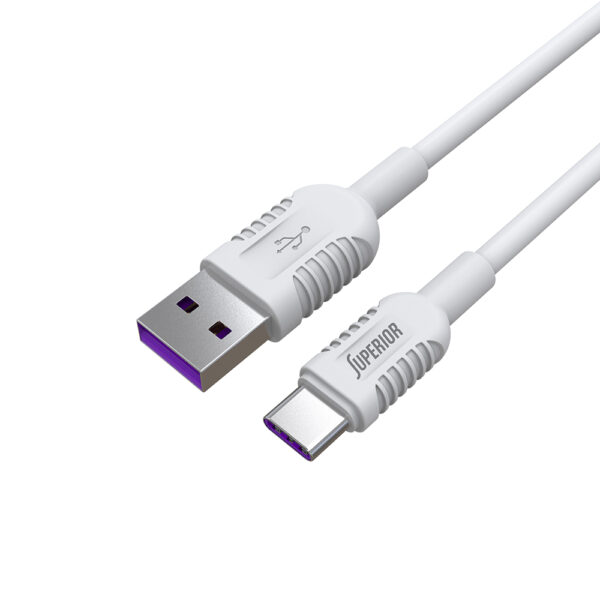 USB data kabal Comicell Superior CO-BX33 Fast 50W 5A Type C 1m beli - Image 2