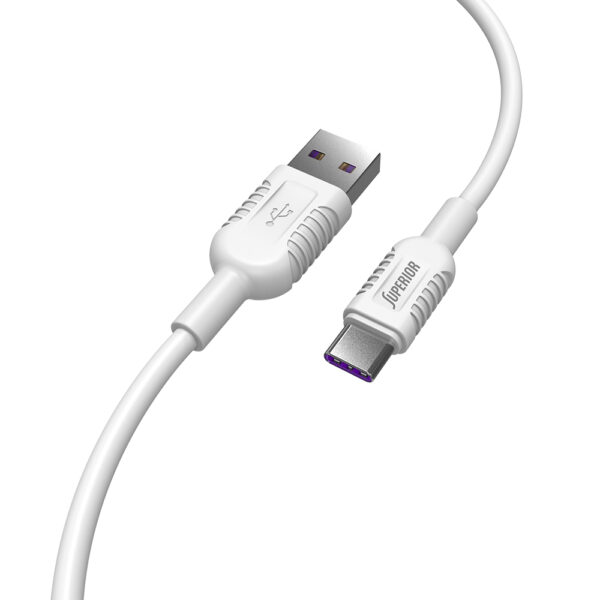 USB data kabal Comicell Superior CO-BX33 Fast 50W 5A Type C 1m beli - Image 4