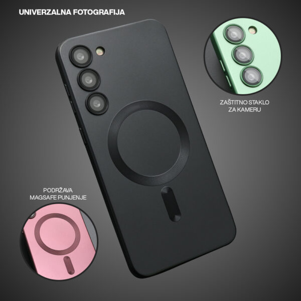 Futrola ELEGANT MAGSAFE za iPhone 12 Pro (6.1) crna - Image 2