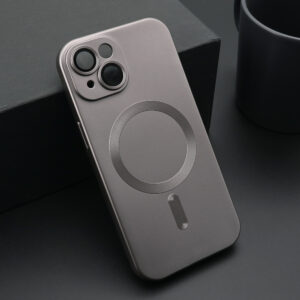 Futrola ELEGANT MAGSAFE za iPhone 15 (6.1) siva