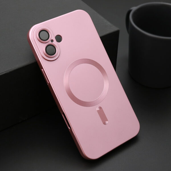 Futrola ELEGANT MAGSAFE za Iphone 16 Plus (6.7) roze
