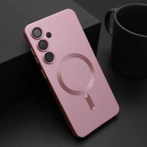 Futrola ELEGANT MAGSAFE za Samsung S936B Galaxy S25 Plus 5G roze