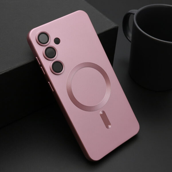 Futrola ELEGANT MAGSAFE za Samsung S936B Galaxy S25 Plus 5G roze